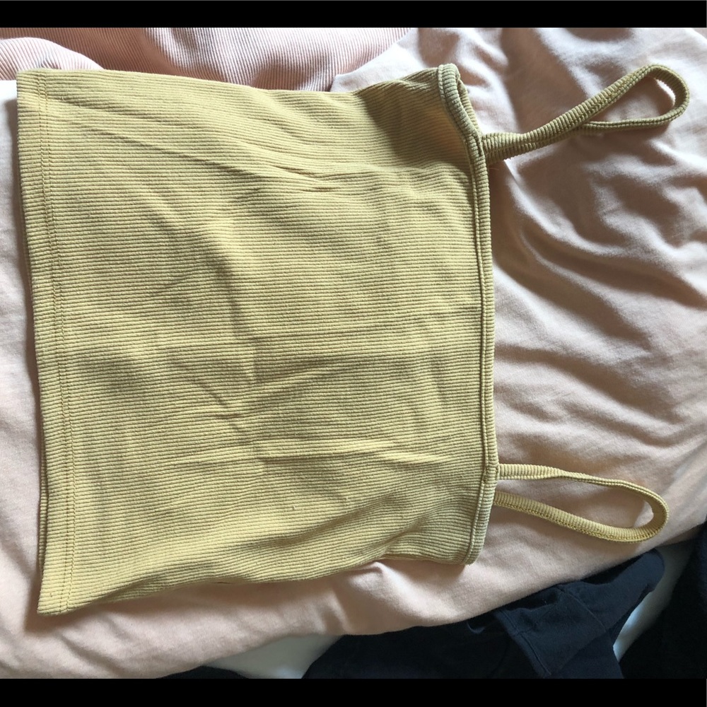 Yellow brandy tank